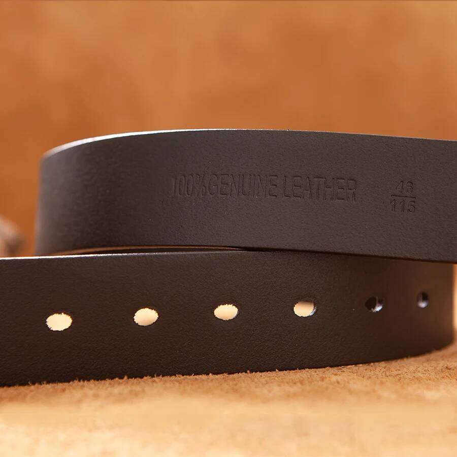 Cowhide Genuine Leather Belts for Men Male Pin Buckle Jeans Waist Mens Black Brown Commuter business Belt Ceinture Homme Z260226