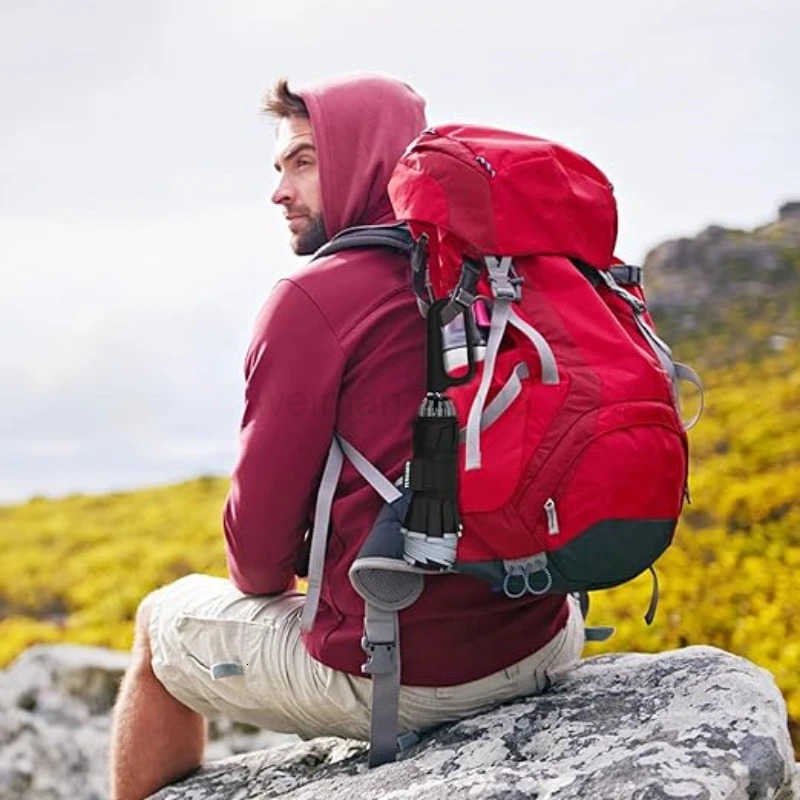 Windproof Automatic Folding Mens UmbrellaPassword Lock Buckle Enlarged ThickCar Reverse Wind Resistant Double Umbrella Women H260314