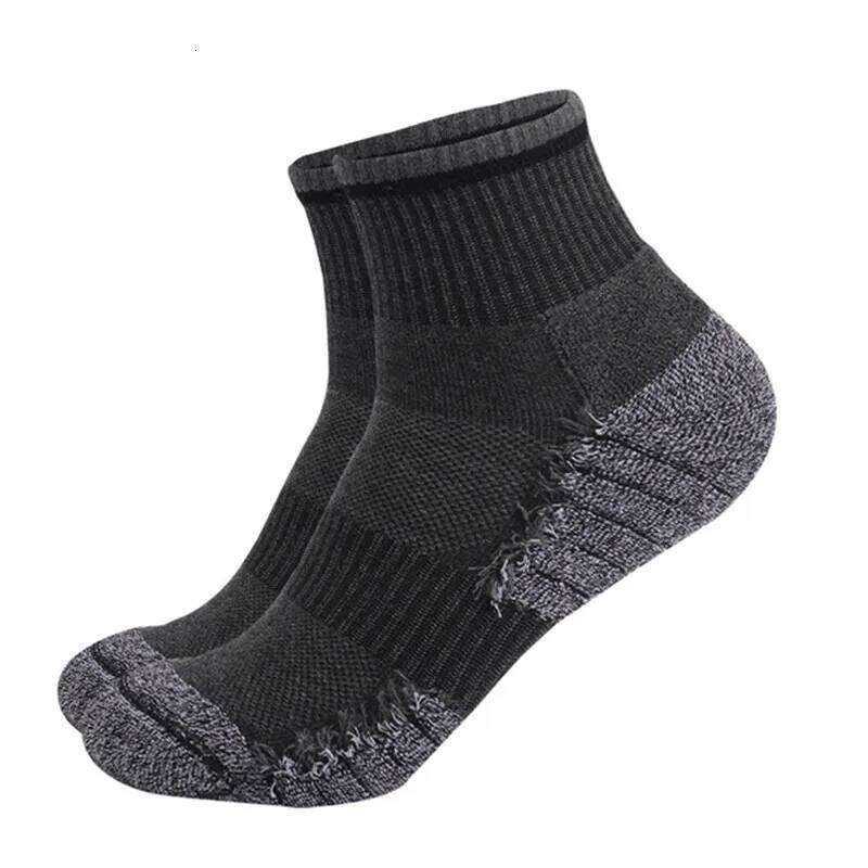 Men Women Cotton Running Thick Towel Bottom Hiking Sports Ankle-In-Tube Tennis Walking Badminton Socks Z260314