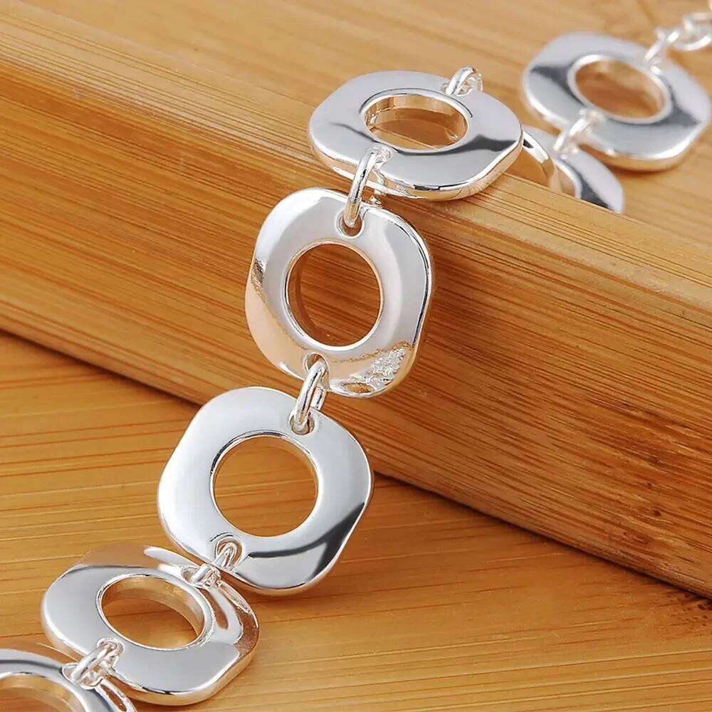 fashion design 925 Sterling Silver Bracelets for women Men Jewelry high quality factory price popular Gifts Z260313