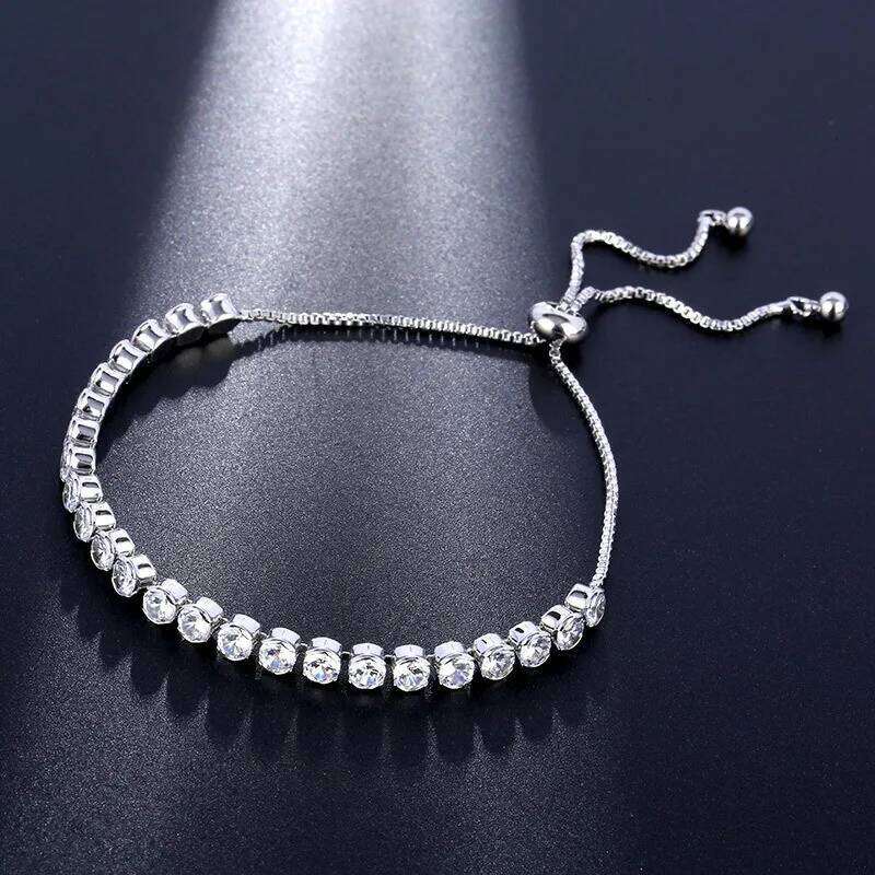 2024 New Trendy Round Adjustable Bracelet Bangle For Women Anniversary Gift Jewelry Bulk Sell Valentine's Day S5772 Z260313