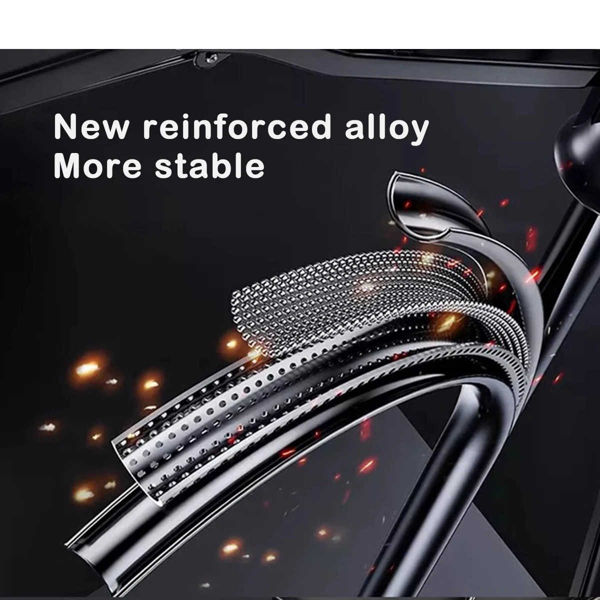 10-Bone Fully Automatic Folding Umbrella Advanced Feeling Sunshine And Dual-Purpose Parasol Extra Large Thickening Reinforcement H260314