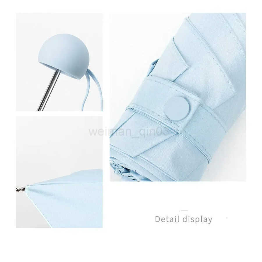 Sun Umbrella Travel Umbrella Compact Ultralight Mini Portable Waterproof Folding Umbrella Men And Women Umbrella H260314