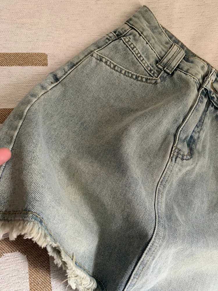 Retro Frayed Hem Denim Skirt Womens High Waist A-Line Slimming Anti-Light Spring 2026 Faion Trend Korean Sle M260314