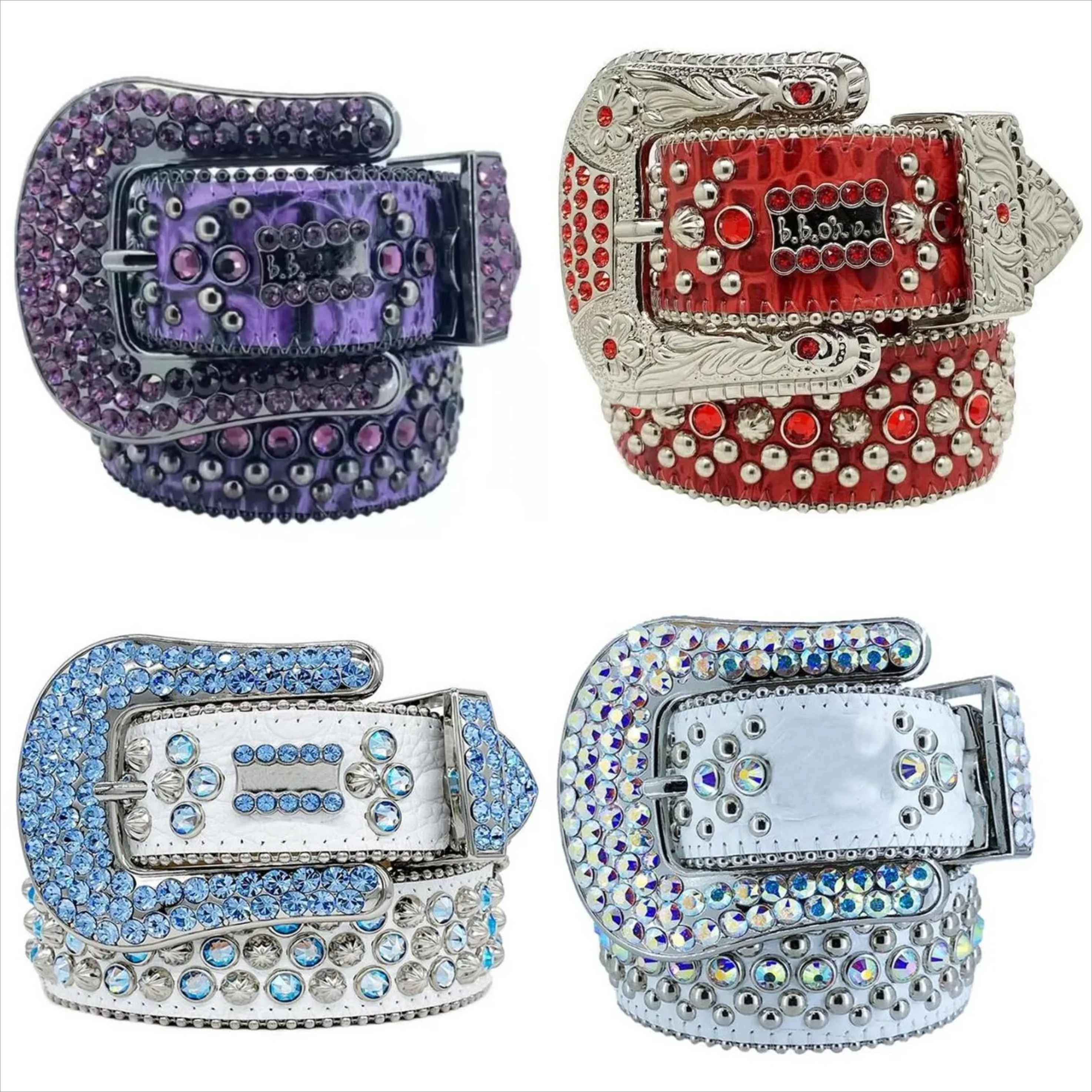 Belts Fashion Belt 20 Style Bb Skull buckle soft and comfortable high quality designed for men and women riderode apricot left write cabbage lacewig identify With Box