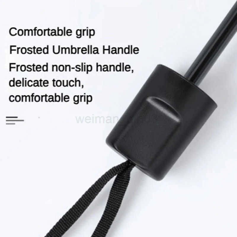 Foldable Manual Umbrella Waterproof and Windproof Umbrella Anti-UV Umbrella for Sunny Or Rainy Days Simple Solid Color Umbrel H260314