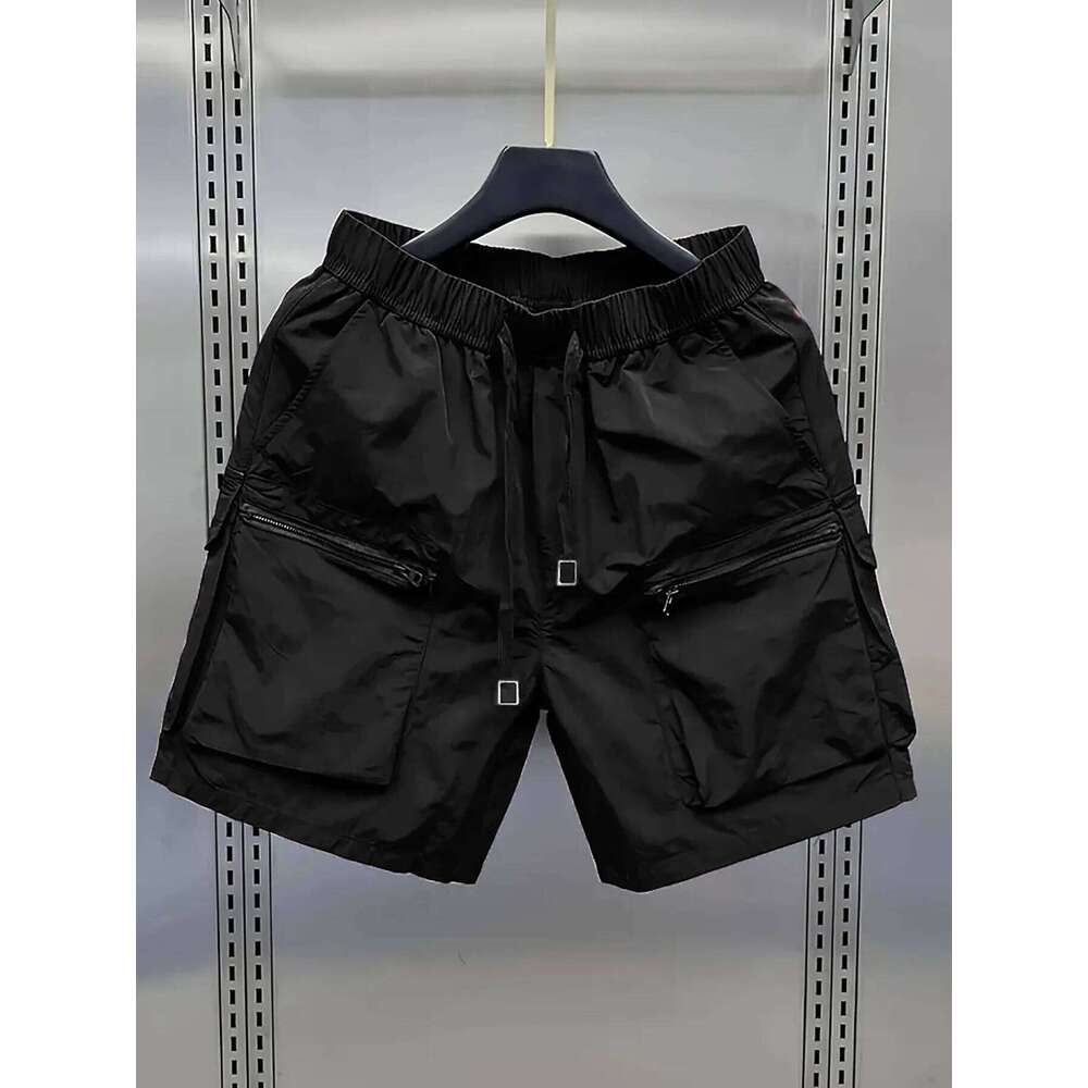 Short shorts made of ice silk with a cool feeling, quick-drying, thin, multi-pocket, loose, five-point sports casual pants for Z260314