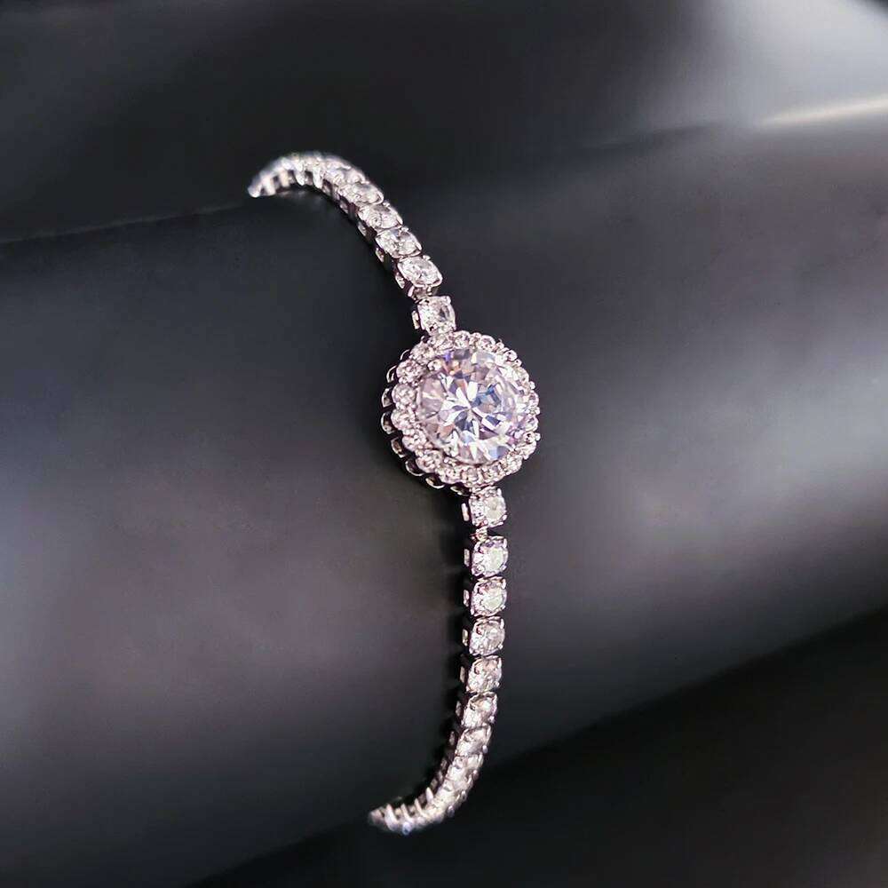 2024 new fashion princess bracelet bangle for women anniversary gift jewelry wholesale s8242 Z260313