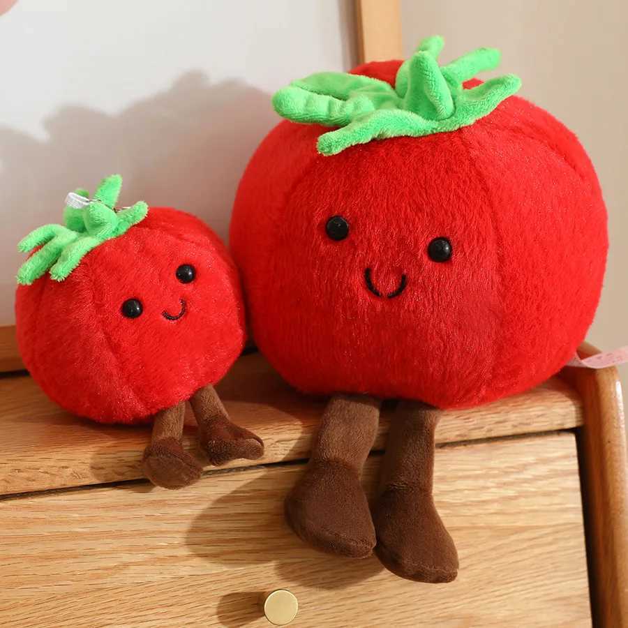 2025 New British Fun Tomato Plush Toy Tomato Doll Fruit and Vegetable Toy Doll Gift Y260314