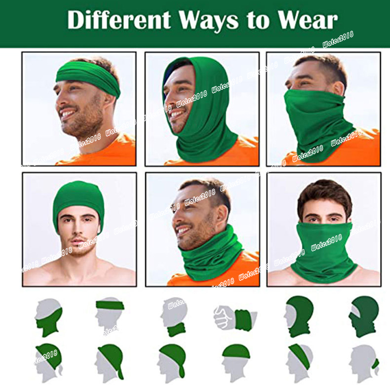 World Cup Flag Bandana Party Decoration USA Germany Qatar Multifunctional Summer Ice Silk Magic Face Mask