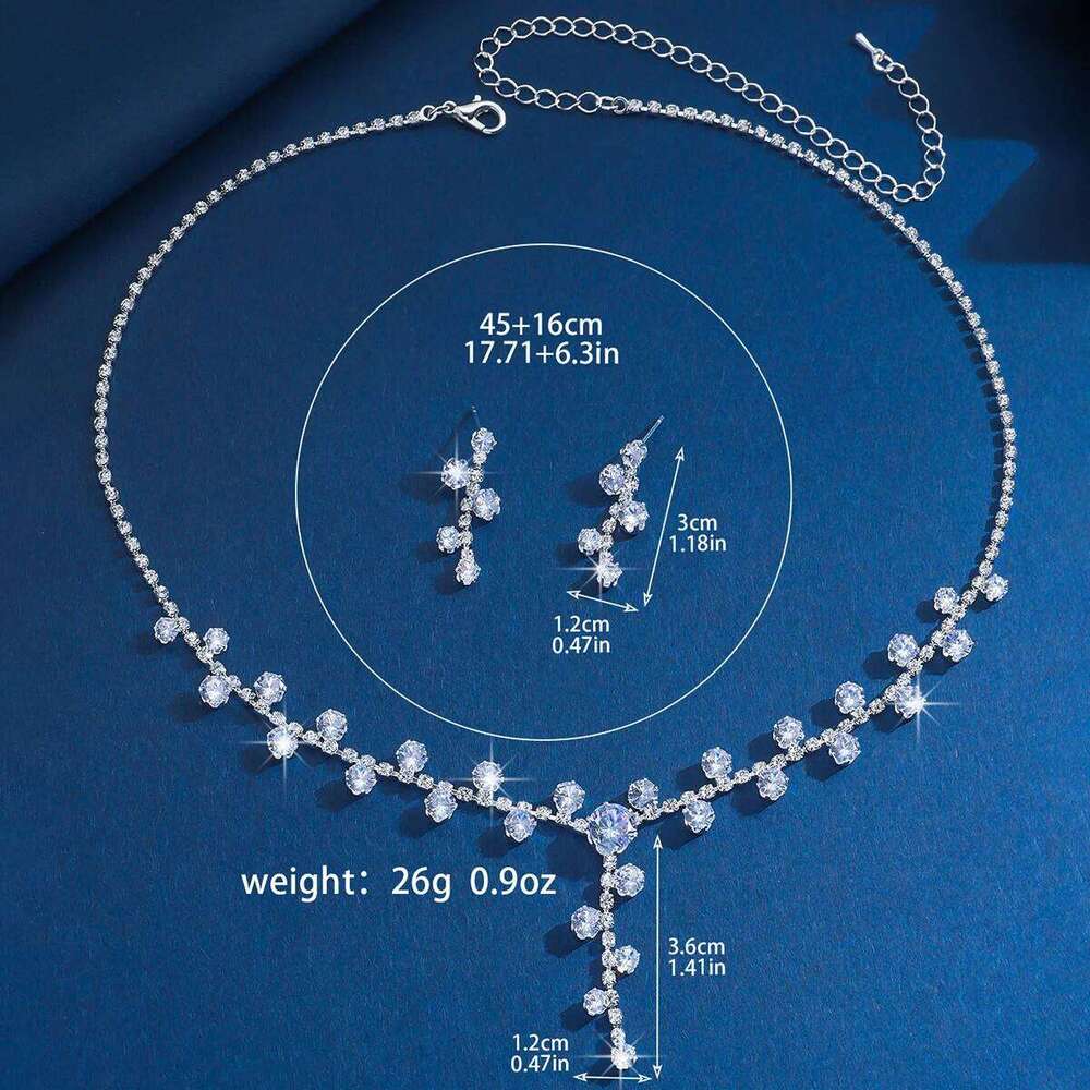 3PC Women's Fashion Geometric Round Earrings Jewelry Set Simple and Suitable for Wedding, Party, Festival Gifts-8521 Z260313