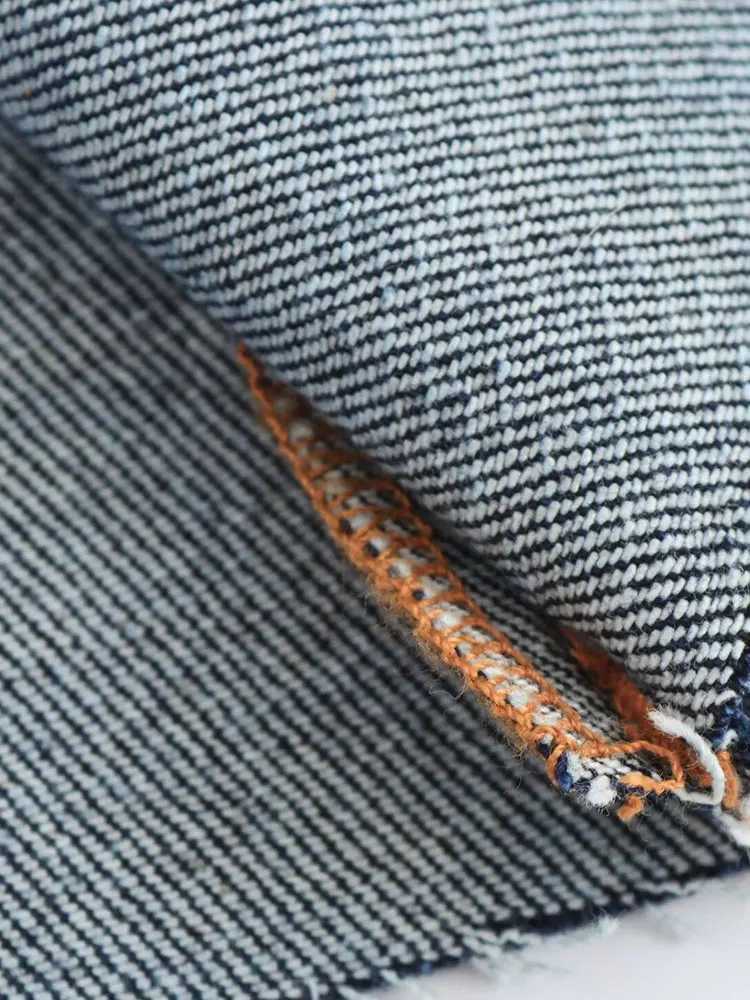 TFAFXY 2025 Spring Casual Denim Long Skirts Women High Waist Zipper Front Split Long Skirts Fashion Pockets Vintage Mujer Skirt M260314