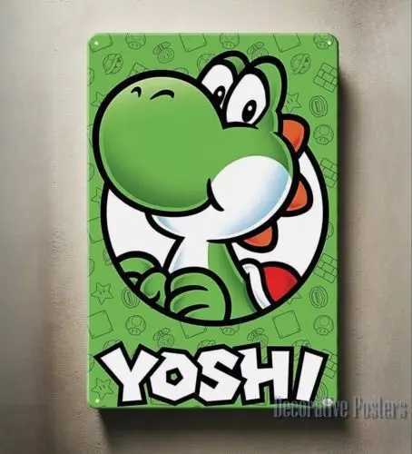 Metal Poster- Super Video Game Collectable Sign - 2030cm-aluminum D260314