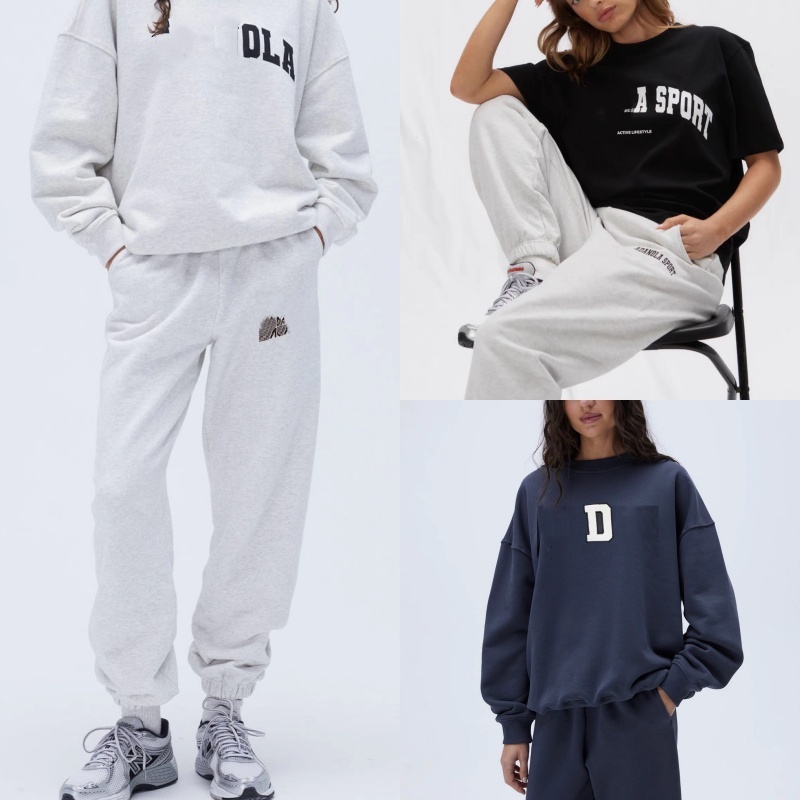 hoodie Relaxed fit Sport Embroidered Hoodies Designer t shirt Jogger women clothes Sportswears letter printed Pullover Jumpers sweatshirt