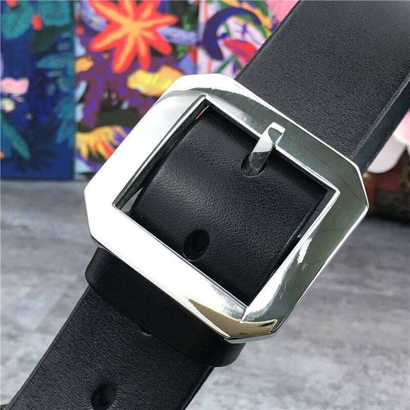 Stainless Steel Buckle Quality Super Thick Genuine Ceinture Men Leather Wide Waist Belt SBT0004 Z260226