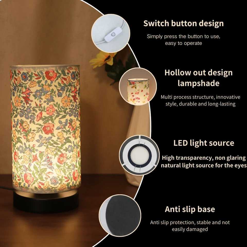 Minimalist bedroom living room and office modern LED desk lamps small bedside lamps soft and warm lighting Y260314