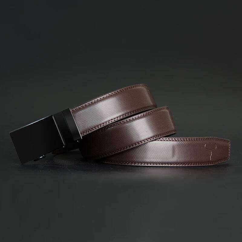 COWATHER Belt Cow Genuine Leather Male Strap Cowskin Automatic Belts Cowhide Alloy Buckle Men Straps Newest Waistband Z260226