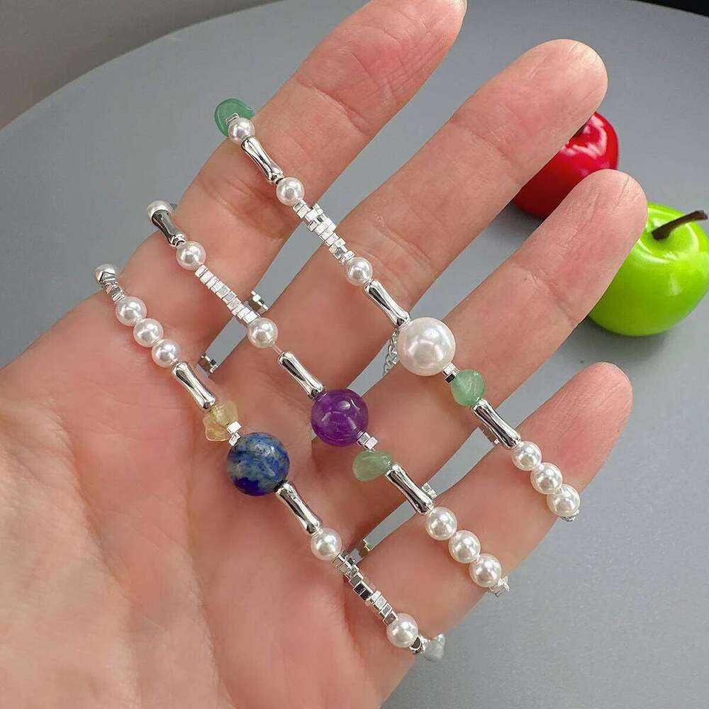 VENTFILLE 925 Sterling Silver Line Extremely fine Bracelet for Women Love Haert Bead Korean Ins Sweet Jewelry Gift Dropshipping Z260313