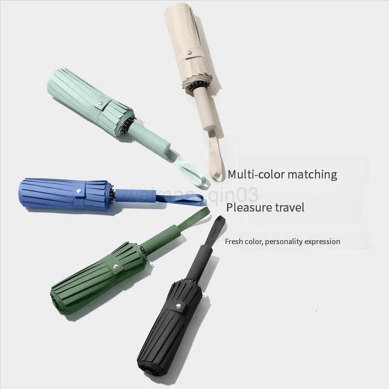 32 bones fully automatic umbrella for women 16 bones double keels plus enlargement for men sunshine sun protection wholesale p H260314