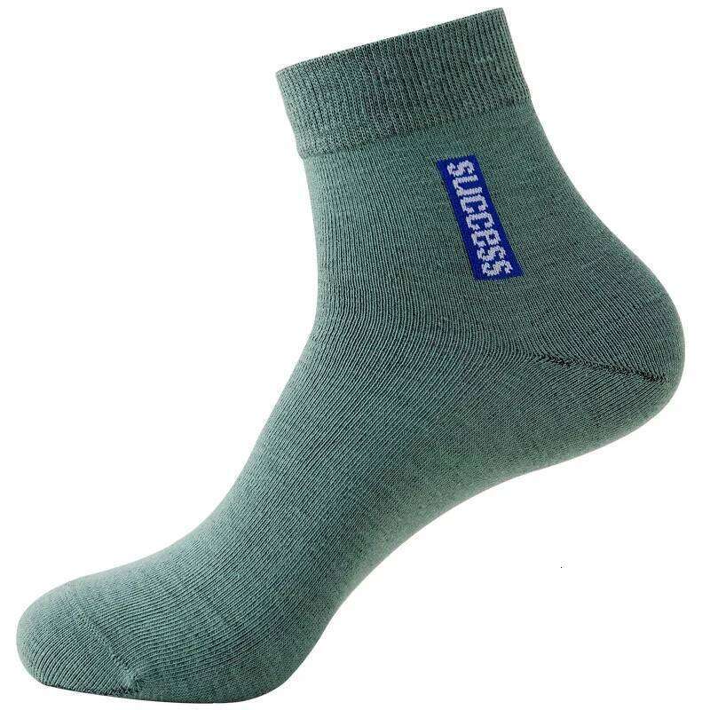 6 Pairs Bamboo Fiber Autumn Winter Men Cotton Sports Sock Breathable Deodorant Business Socks Plus Size 38-47 Z260314