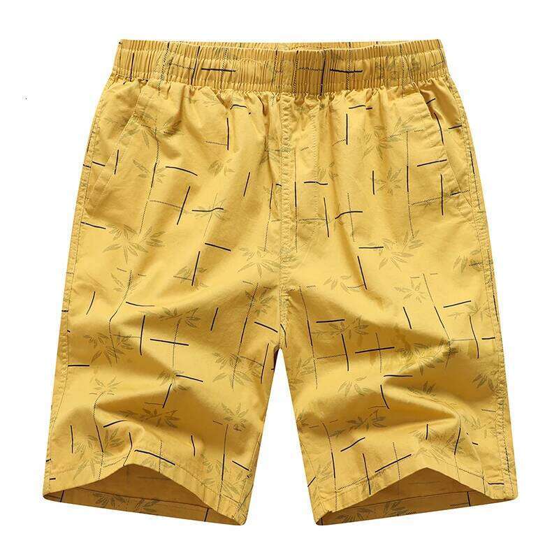 Big Men's Summer Cotton Knee Pants Golf Plaid Fashion Zipper Pocket Y2K Swim Beach Relaxed Fit Jogger Shorts Z260314