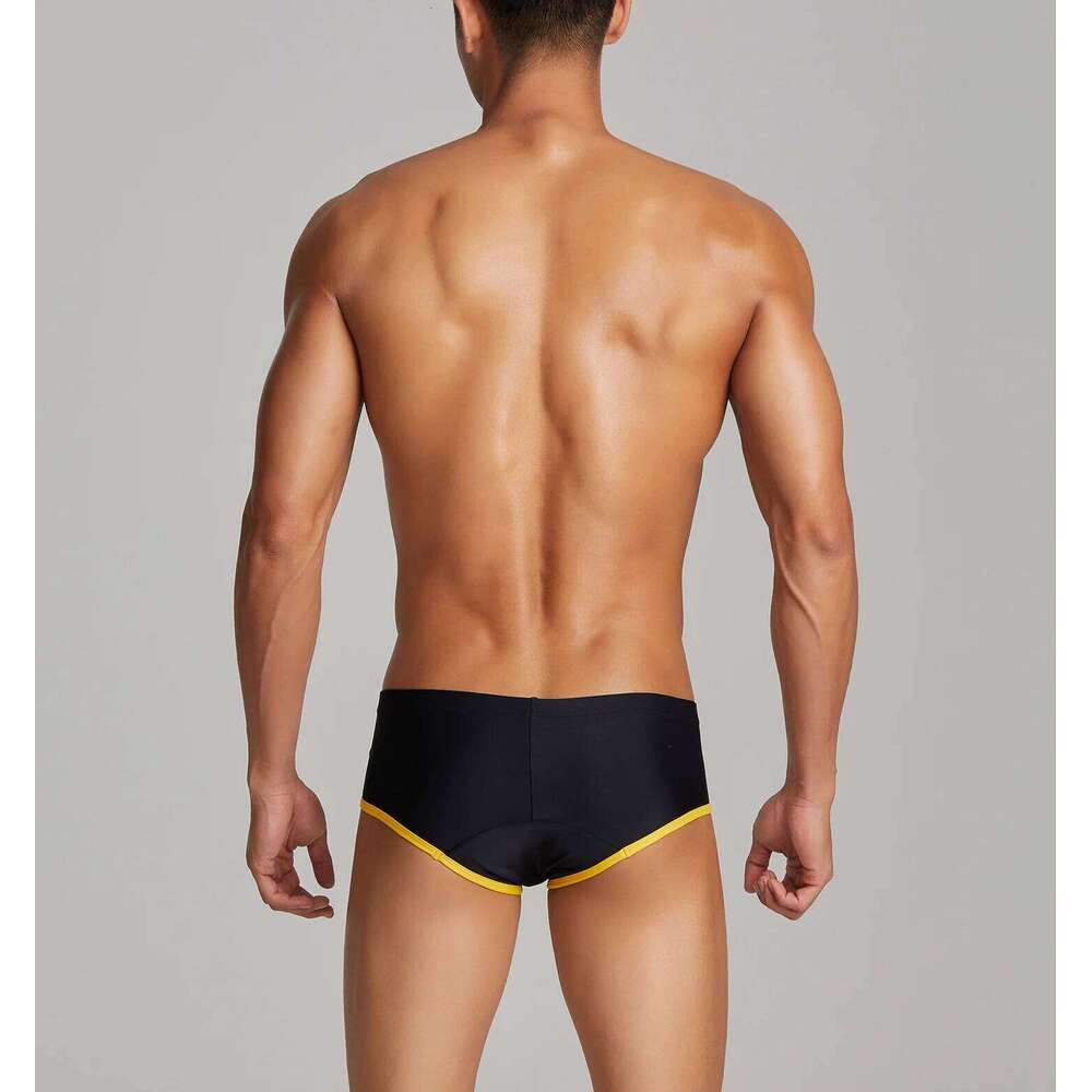 Seobean Men's beach hot spring triangle low-waist quick-dry trunks water sports swimming suits Z260314