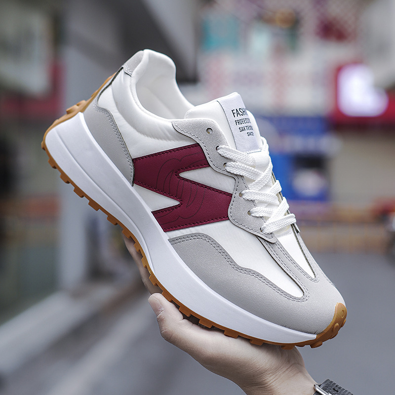 Free Shipping 2026 Summer Thick soled Fashionable Sneakers Breathable Designer Casual Shoes Outdoor Student Sports Shoes