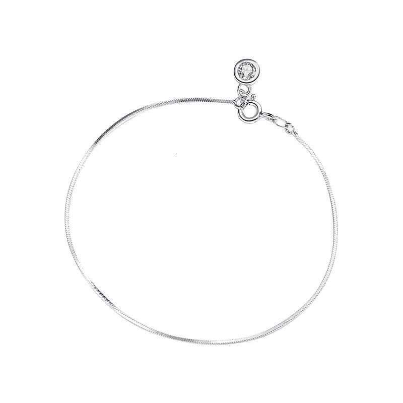 Luxury Stainless Steel New High-End Minimalist Zircon Charm Blade Chain Womens Bracelet Party Jewelry Gift Z260313