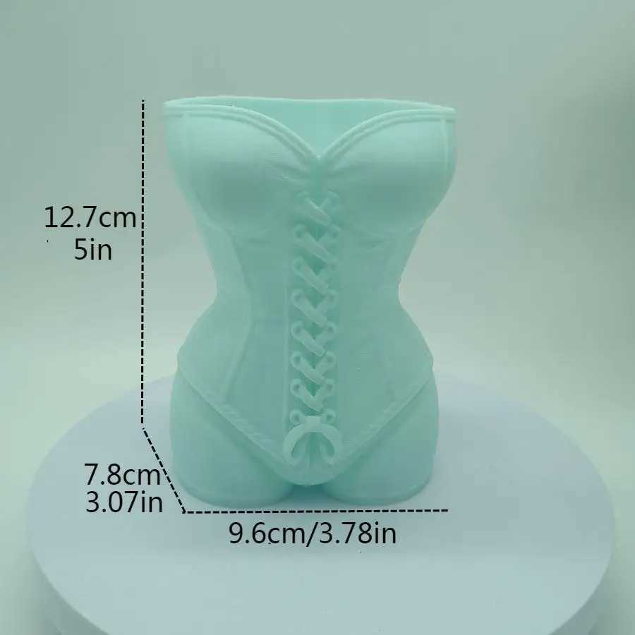 Human-shaped vases 3D printed plastic decorative sculptures Christmas decorations can be used to decorate natural scenes and Y260314