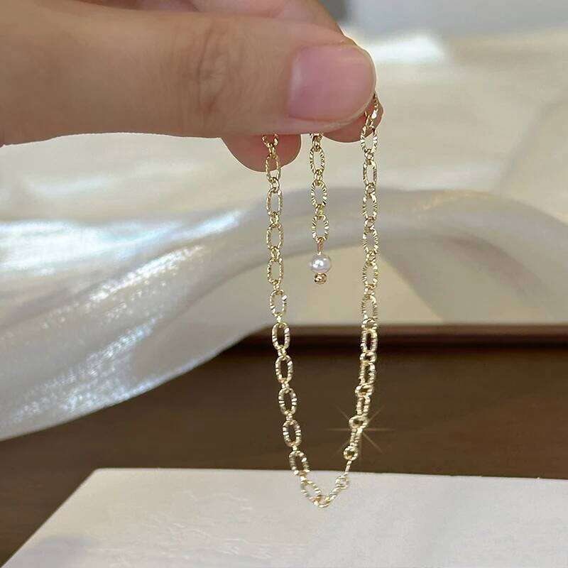 New 925 Sterling Silver Personality Charm Simple Style Bracelet Birthday Party Gift for Women's Exquisite Jewelry Z260313