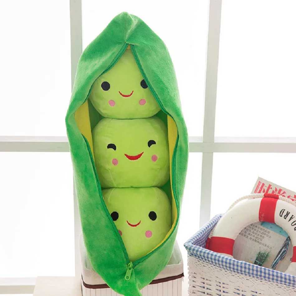Pea Pillow Doll 25/40/70cm Soft Stuffed Plushies Cute Plush Toy Childrens Sleep Comfort Doll Girl Gift Sofa Ornament Y260314