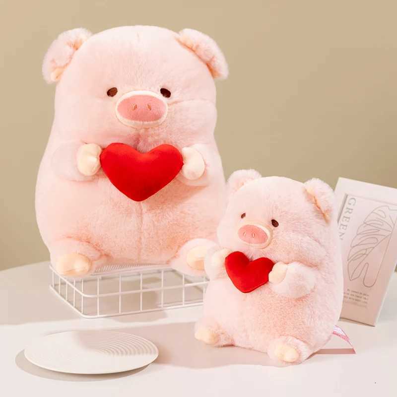 Creative 20/30cm Simulation Pig Pink Stuffed Animals Plush Cartoon Anime Soft Fluffty Dolls Xmas Birthday Gift Kid Toys Decor Y260314
