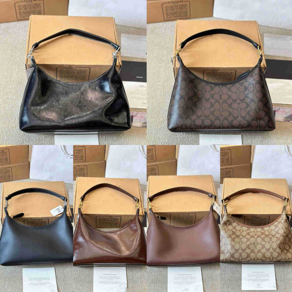 Shoulder Bags Black brown 23ss leather juliet hobo bag mini Rowan Designer tote bag Womens handbag Luxury bag Lady Underarm Clutch gold chain Cross body satchel Bags