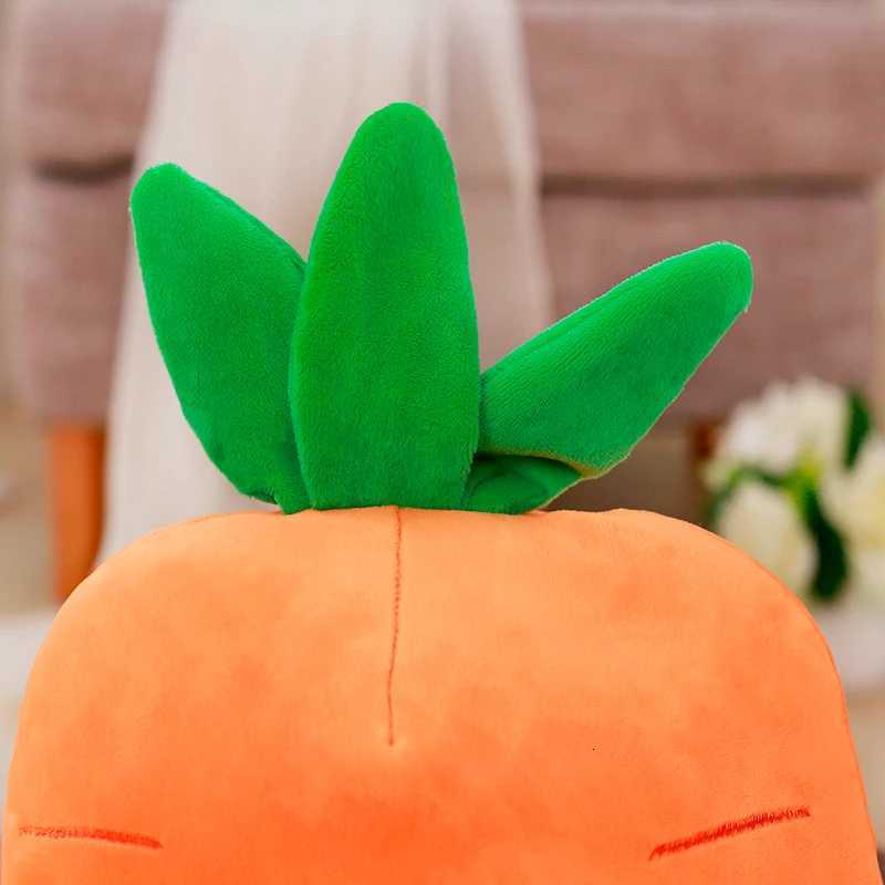 55/75/95CM Cretive Simulation Plant Plush Toy Stuffed Carrot Stuffed With Down Cotton Super Soft Pillow Lovely Gift For Girl Y260314
