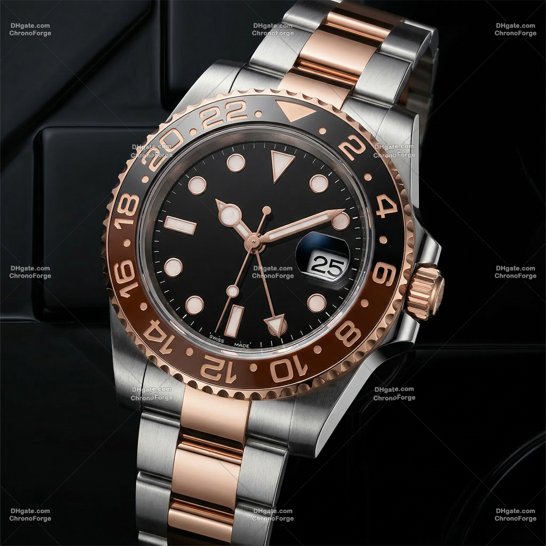 Super Clone Luxury Mens Watch Designer Watches 3186/3285 Movement Automatic Mechanical Watch 72H power reserve Waterproof Luminous Ceramic Bezel Sapphire Glass