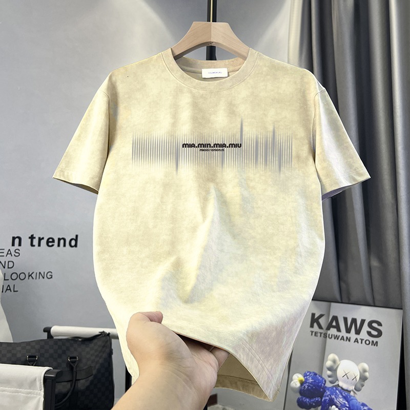 New Summer Designer T-shirt Design Trendy Polo Shortsleeve For Men Slim Fit Trendy Loose Fashionable Designer Hoodie Casual Chic Style