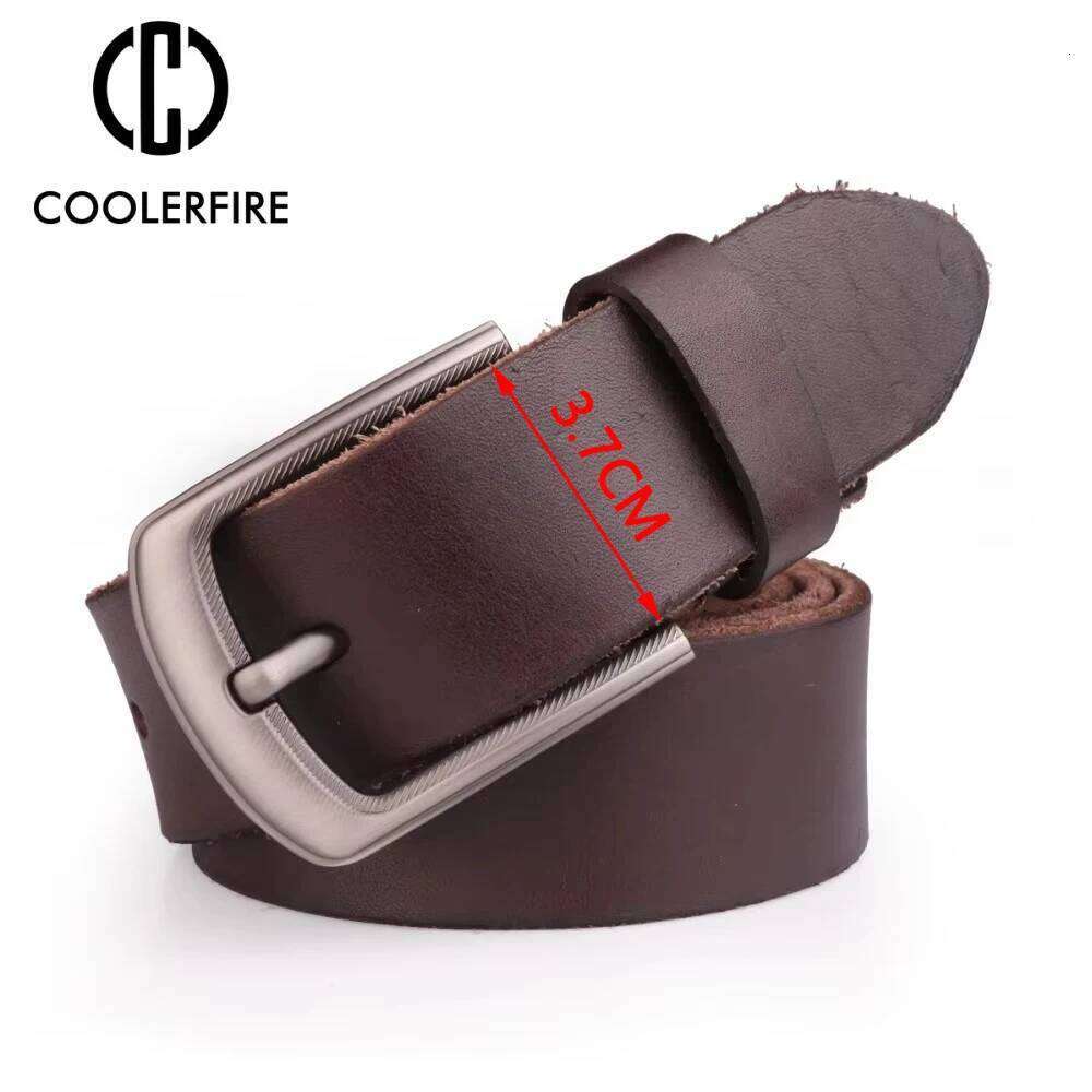 Top Full Grain 100% Cowhide Genuine Leather Belt With High Quality Zinc Alloy Buckle Bekts For Men TN001 Z260226