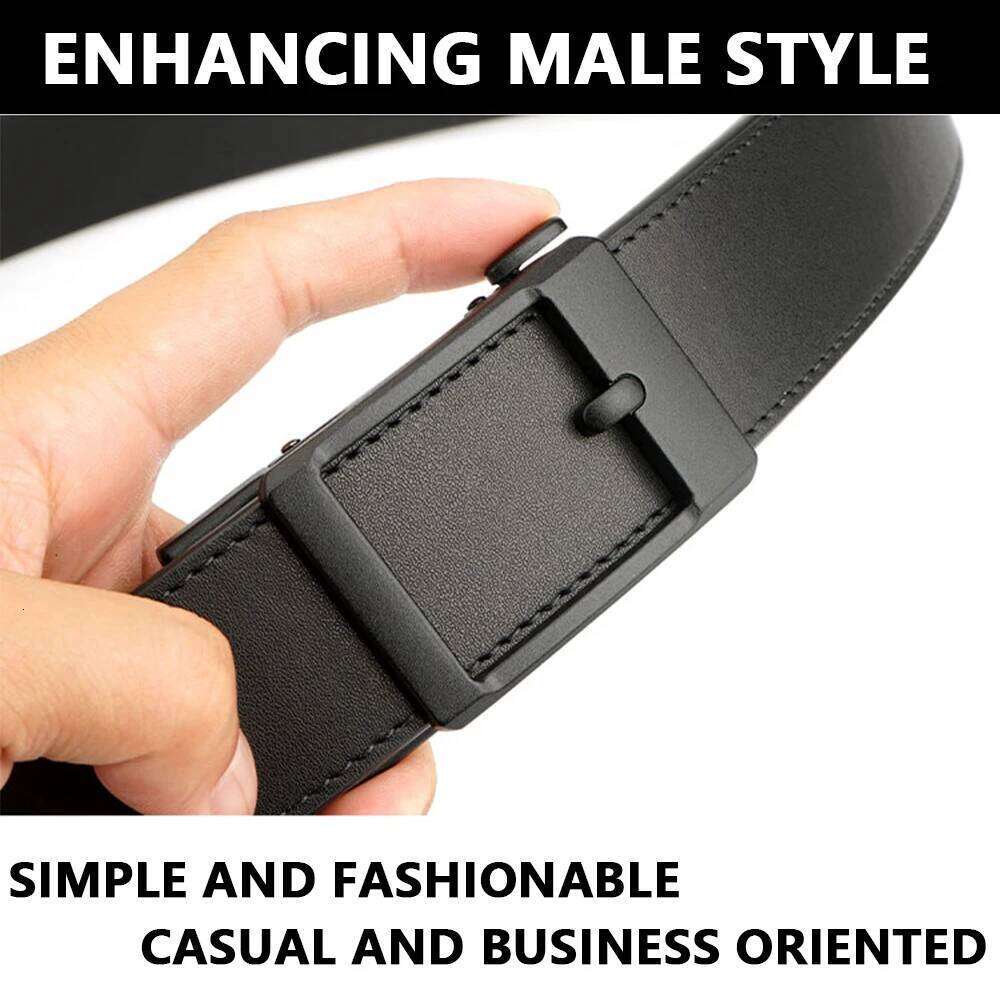 TUSHI Genuine Leather Luxury Automatic Buckle for Belt Belts Men High Quality IPSC Girdle Male Z260226