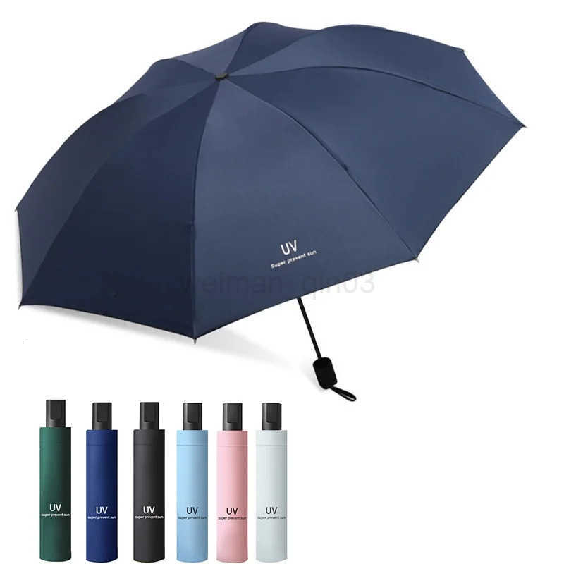 Umbrellas Sun umbrellas Cartoon rain and sunny manually folded student portable umbrellas Sunshade accessories Outdoor equipment H260314