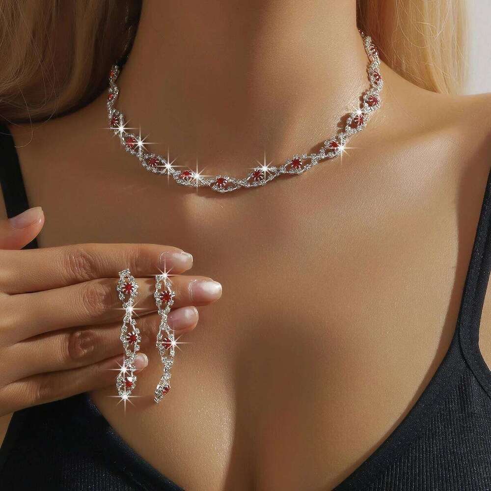 Manufacturer's direct sales of rhinestones, necklaces, earrings, bridal wedding accessories, banquet jewelry Z260313