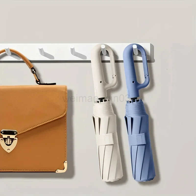 20 Bones Windproof Strong 105CM Reinforced Automatic Folding Umbrella for Men Large Buckle Handle Wind and Water Resistant H260314