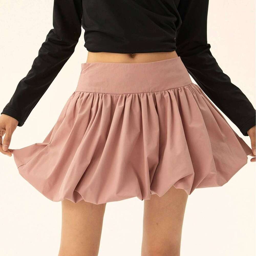 Puff Mini Skirt Cute Sexy Dress Y2K Streetwear 2024 Women Fashion Summer Clothes High Waist A-line Short Bubble Pleated Skirts Z260314