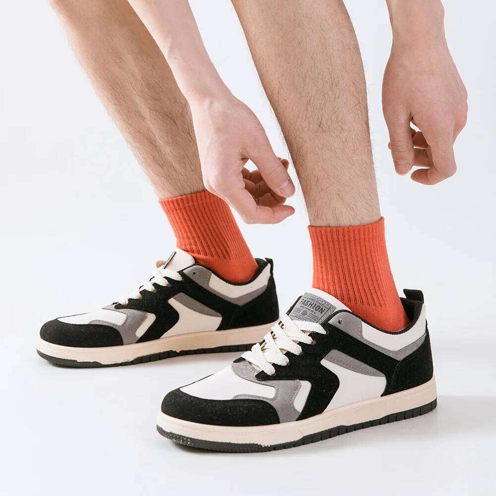 Men's Ankle with Cushion Athletic Running Socks Breathable Comfort 5 Pairs Lot Sports Sock for men Z260314