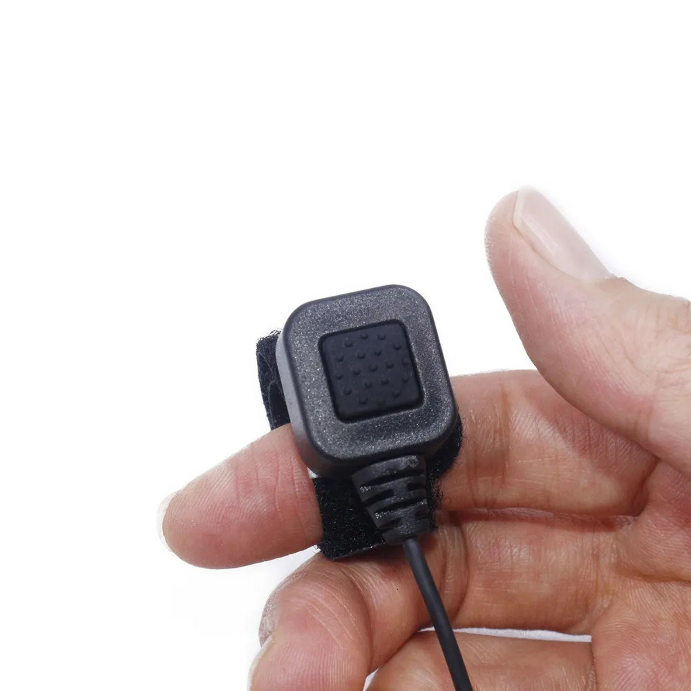 Telescopic throat control headphones, throat microphone headphones, mobile phone throat control tube, anti radiation tube headphones, finger PTT cycli