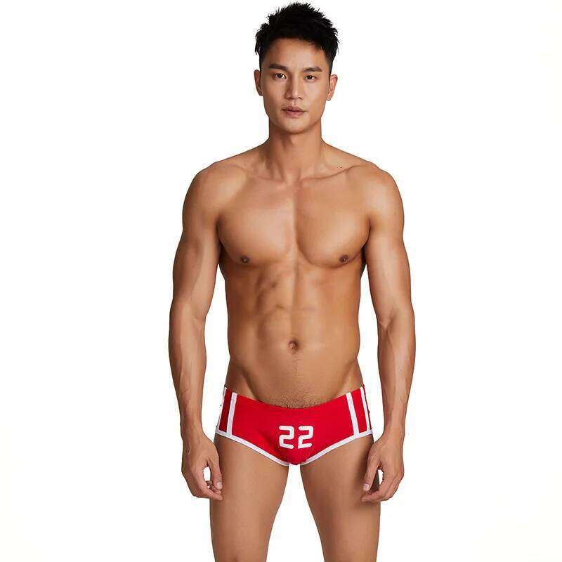 Swimming trunks, nylon digital print trendy men's swimming trunks Z260314