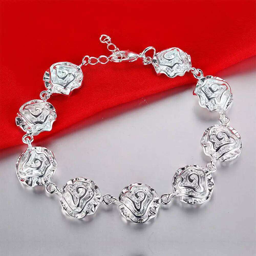 925 Sterling Silver Bracelet Dolphin High Quality Romance Chain For Women Fashion Engagement Party Wedding Jewelry Gift Z260313