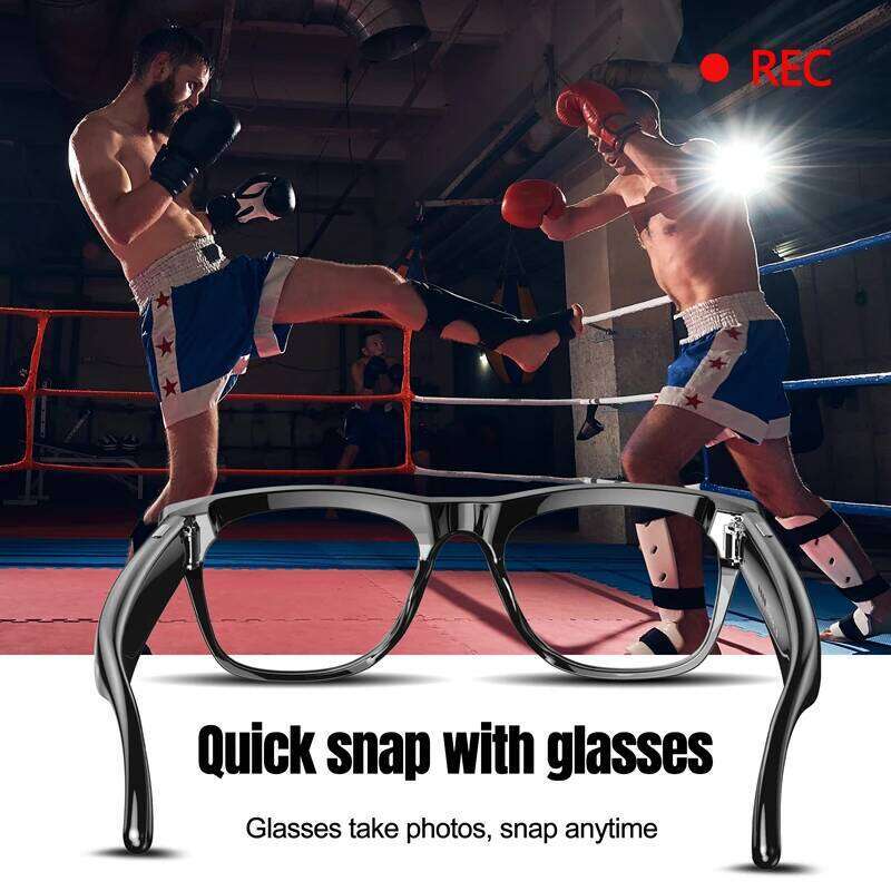 AI Smart 4K HD Photochromic Video Recording Wireless Bluetooth Call Glasses Voice Assistant Music Translate