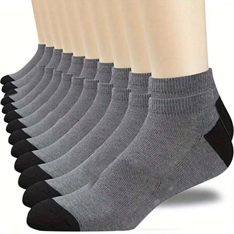 1pairs Fashion Cotton Breathable Comfortable Ankle Socks, Men's Summer Socks Z260314