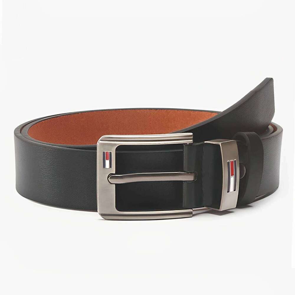 High Quality Alloy Square PU Leather Belt Men Male Pin Buckle Fancy Vintage Jeans Waistband Strap Z260226