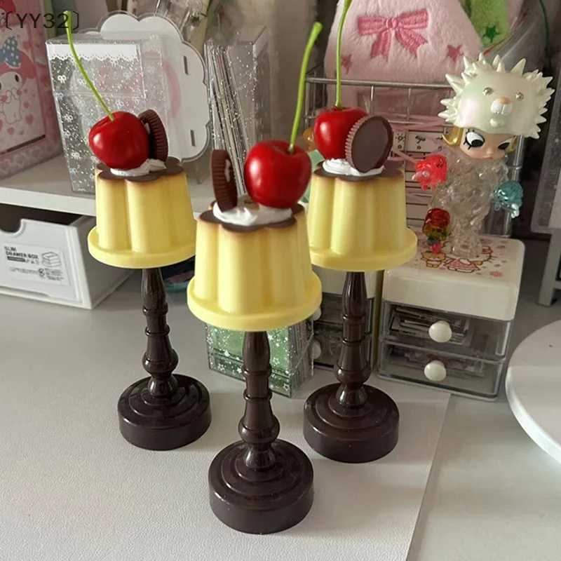 YY32Retro Pudding Night Light Desktop Decoration Bedroom LED Atmosphere Lamp Bedside Sleep Light Suitable For Gift Y260314